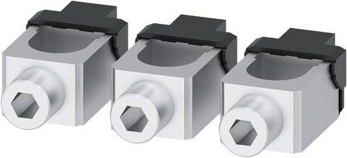 Siemens Rundleiteranschlussklemme 3VA9243-0JD12 in Silber - Bild 1