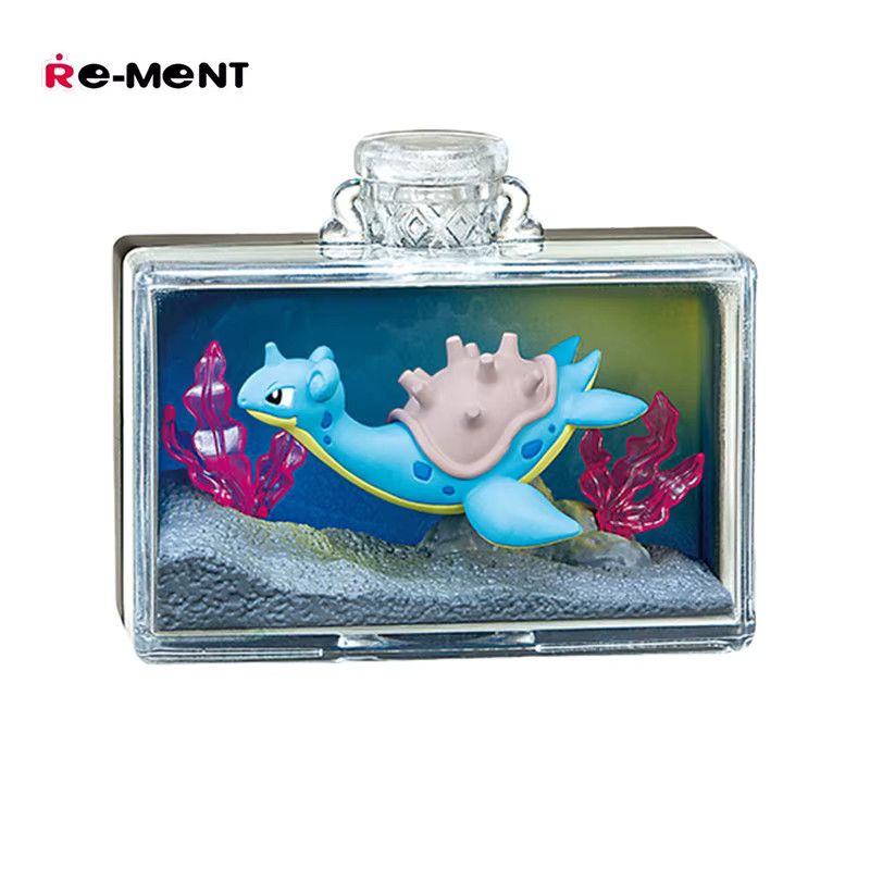 Pokemon Lapras Drift Bottle Anime Actionfigur in Blau - Bild 2