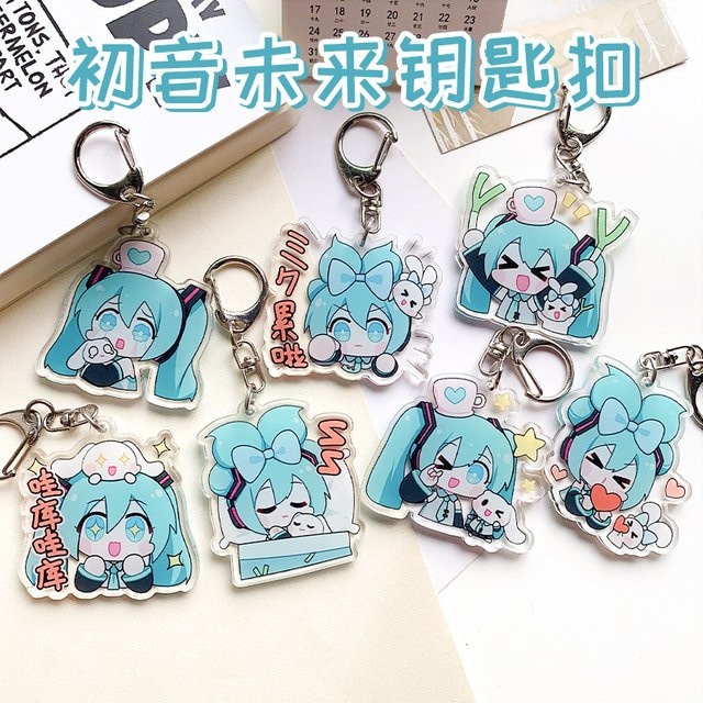 Bandai Hatsune Miku Acryl-Schlüsselanhänger - Bild 1