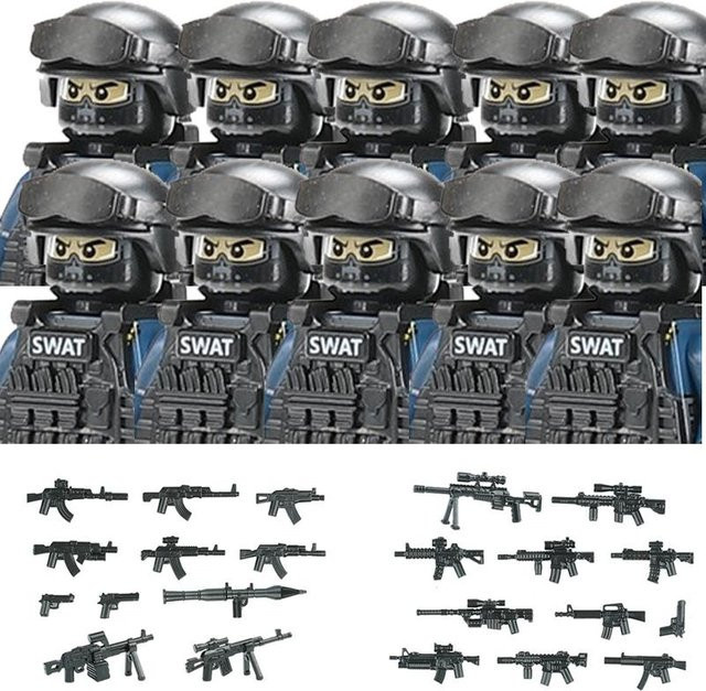 Yiran toy Militärfiguren Riot Police Soldat, Bausteine, ab 14 Jahren - Bild 1