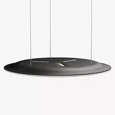 Nimbus Lighting Pad Lounge Connect LED Pendelleuchte in Ebenholz und Grau - Bild 1