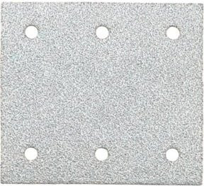Metabo Professional Haftschleifblätter Set, 10 Stück, Körnung P 120, Farbe Grau, B: 115 mm x T: 103 mm, für Schleifer zur Bearbeitung von Farbe, Lack und Spachtelmasse - Bild 1