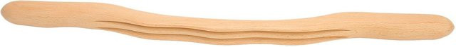 Beautyyy Holz-Schabstab, 3 Schlitze, beige - Bild 1