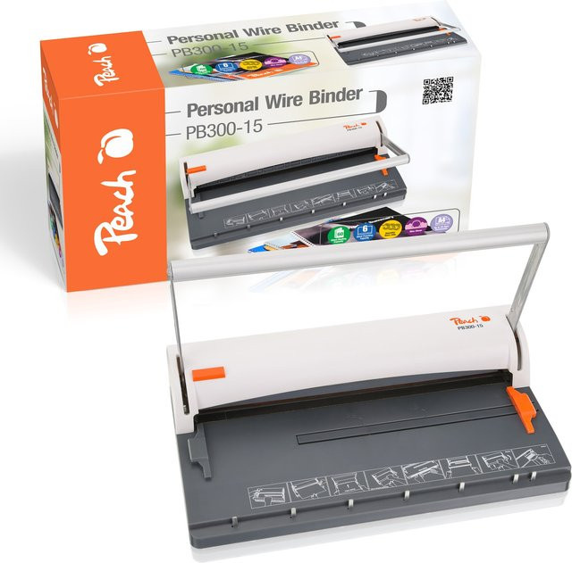 Peach Wirebinder PB300-15 für A4 Drahtbindung - Bild 2