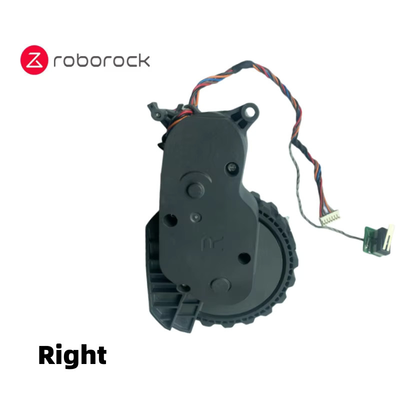 Roborock Ersatzräder für S5 MAX, S6 MaxV, S6 Pure, S7 Pro und E4 in Schwarz aus Kunststoff - Bild 2