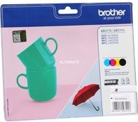 Brother Tinte Valuepack LC227XLVALBPDR Multicolour für Inkjet-Drucker DCP-J4120DW, MFC-J4420DW, MFC-J4620DW, MFC-J4625DW - Bild 1