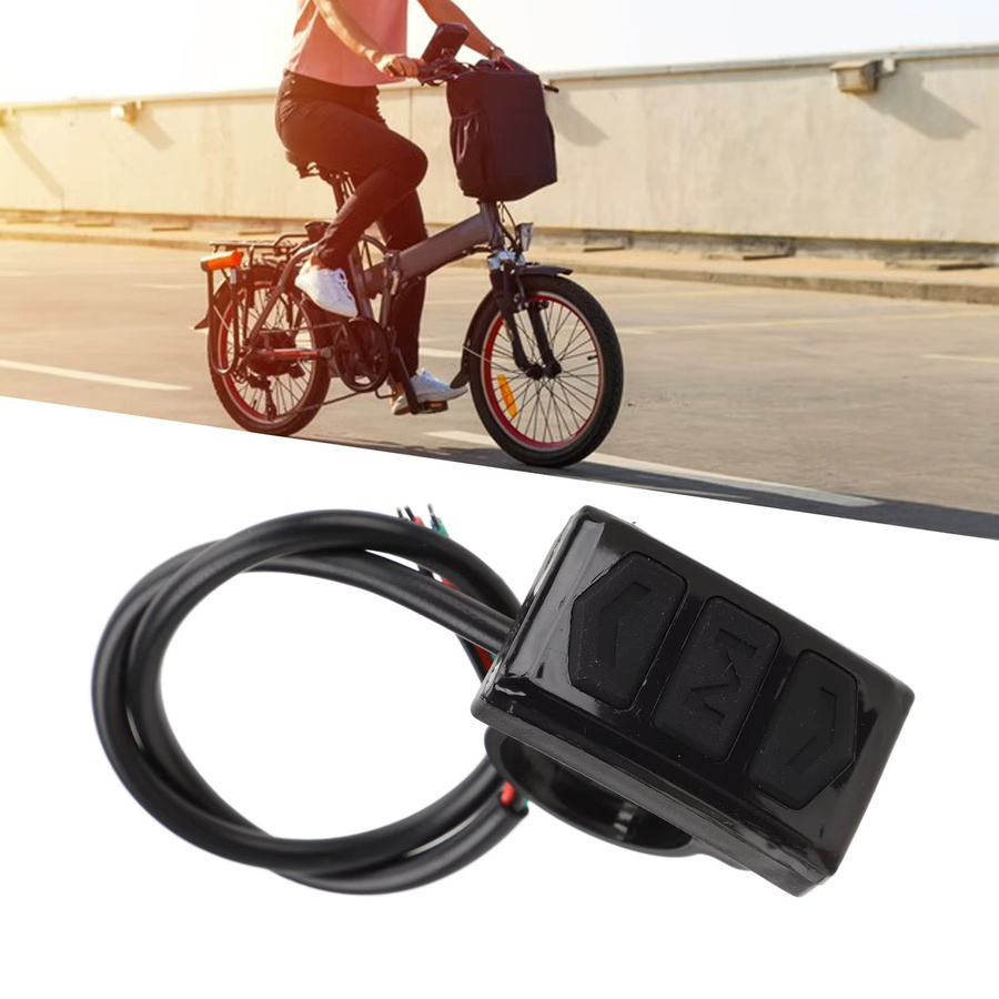 Hilitand Elektrisches Fahrrad-Display in Schwarz mit rutschfester Lenkersteuerungstaste und empfindlicher Reaktion - Bild 4