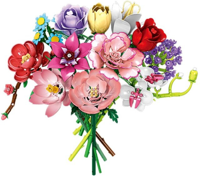 WOMA Wildblumen, Klemmbaustein Set, ab 6 Jahren - Bild 1