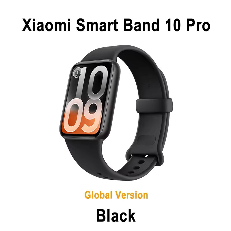 Xiaomi Smart Band 10 Pro Globale Version Bluetooth Smartwatch mit 1,74 Zoll AMOLED Display, GPS und Gesundheitsüberwachung, Farbe: Schwarz, Unisex - Bild 5