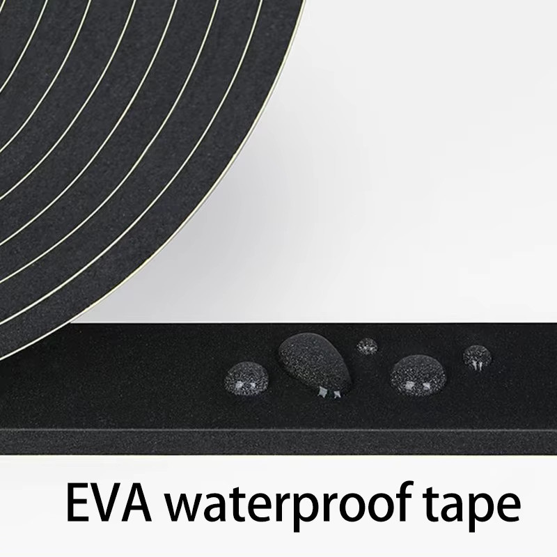 Selbstklebendes EVA-Schaumstoffband in Schwarz zur Dämpfung und Schalldämmung, 3,0 mm Dicke - Bild 2