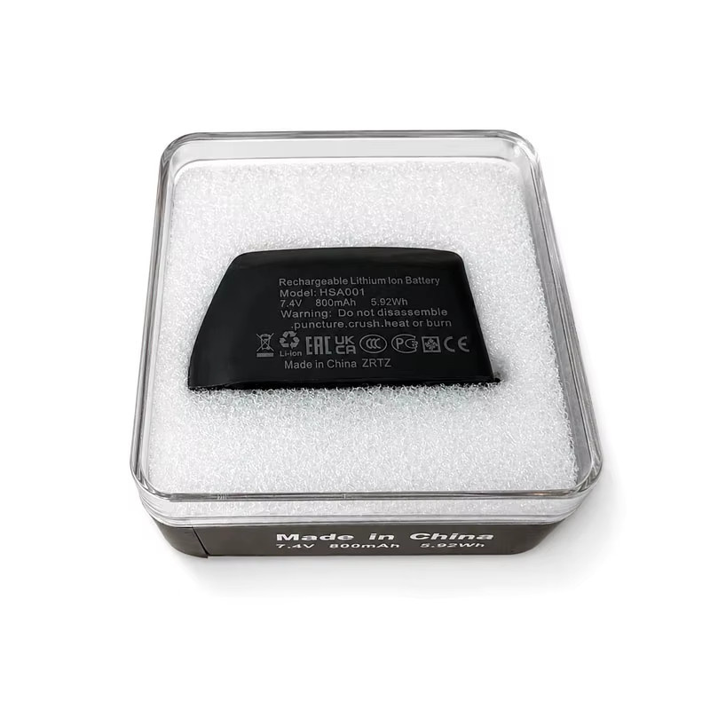 HSABAT 800mAh Akku in Schwarz für SRAM Etap Red Force XX1 X01 GX AXS drahtlose elektronische Schaltungen - Bild 2