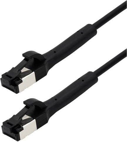 Maxtrack TI42-5L RJ45 Patchkabel CAT 8.1 U/FTP Ethernet LAN Kabel Schwarz 5m - Bild 1