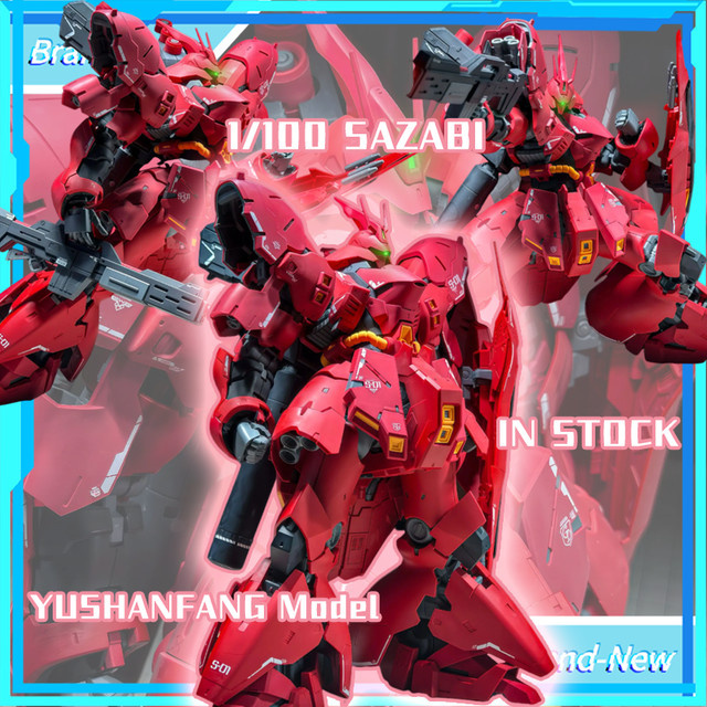 Bandai RG Sazabi MSN-04 Actionfigur, Bausatz, Maßstab 1:100 - Bild 1