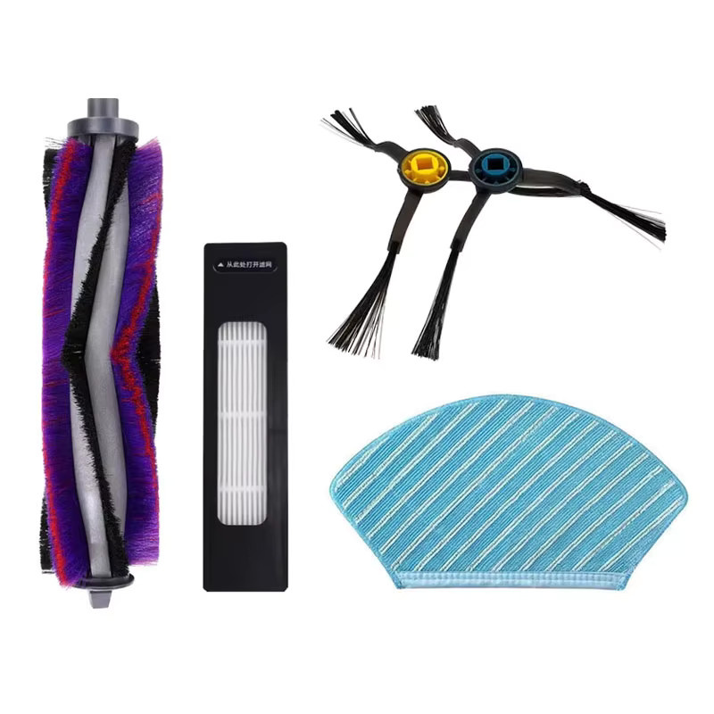 Wellmi Ersatzteil-Set für Midea M7 und M7 Pro Roboter Staubsauger mit Pinsel, HEPA-Filter und MOP - Bild 4