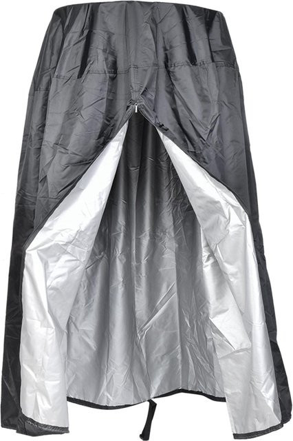Shoemst Staubdichte und wasserabweisende Schutzhülle mit Reißverschluss für Sessel aus Polyester, Grau - Bild 1