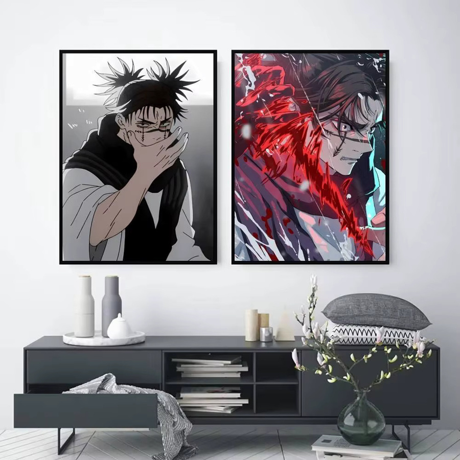 Bilibili Choso Anime-Poster aus Papier, Mehrfarbig, B/H: 20 x 15 cm - Bild 4