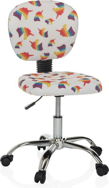 hjh OFFICE Kinderdrehstuhl KID BUBBLE aus Stoff ohne Armlehnen - Bild 1
