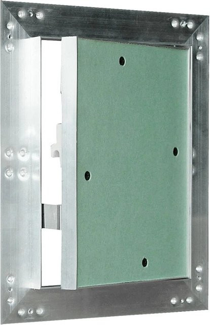 Wiltec Revisionsklappe aus Aluminium in Silber, B/H: 15 x 20 cm - Bild 1