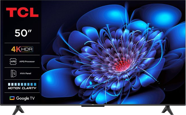 TCL 50 Zoll UHD TV 50P61K in Schwarz - Bild 1