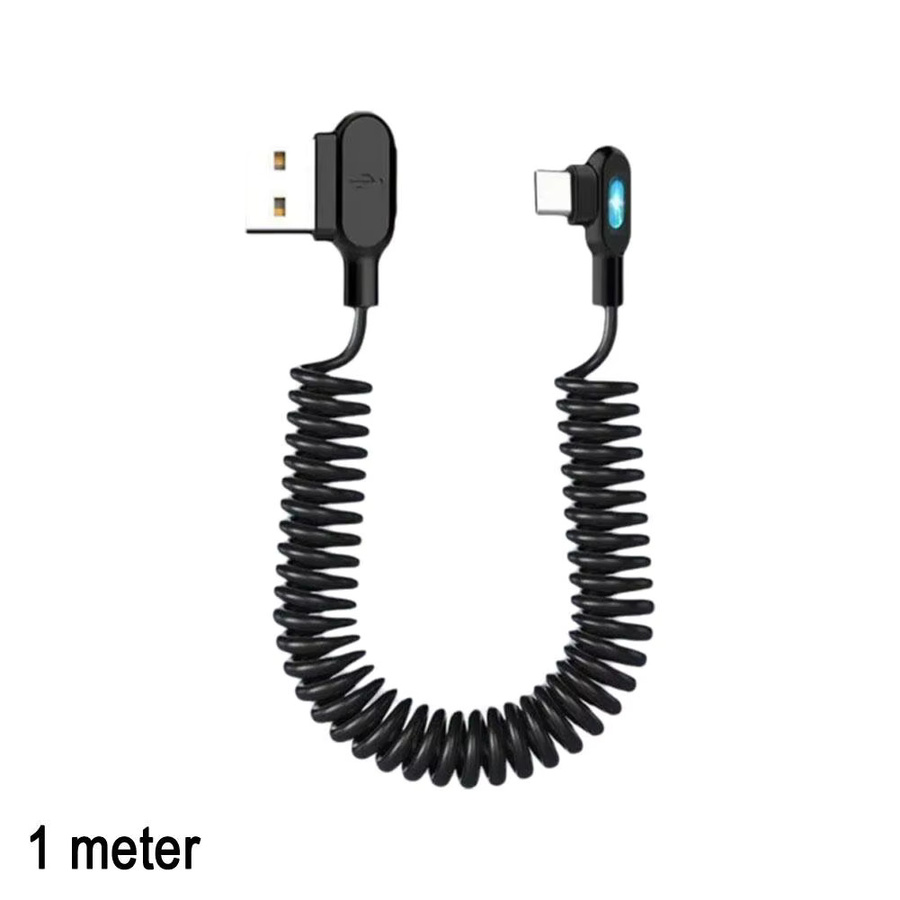 USB-zu-Type-C-Ladekabel mit 100 W und 6 A für ultraschnelles Laden, Schwarz - Bild 6