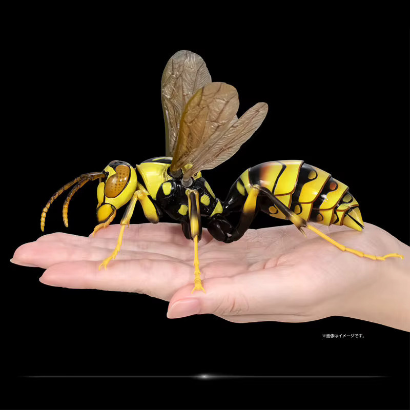 Bandai Gashapon Miniatur-Insektenmodell, Polistes Wespe, Bulldogge, Ameise, Mikro-Maßstab-Figur - Bild 3