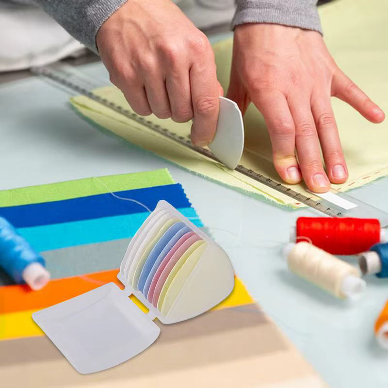 Bunte Schneiderkreide als Stoffmarker für DIY-Näharbeiten und Kleidungsmuster - Bild 3