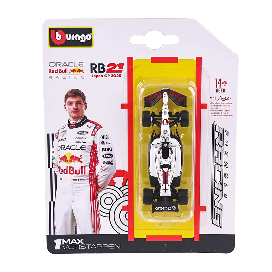 Bburago Red Bull Racing Oracle 2025 F1 RB21, Automodell, 1:64, ab 14 Jahren - Bild 3