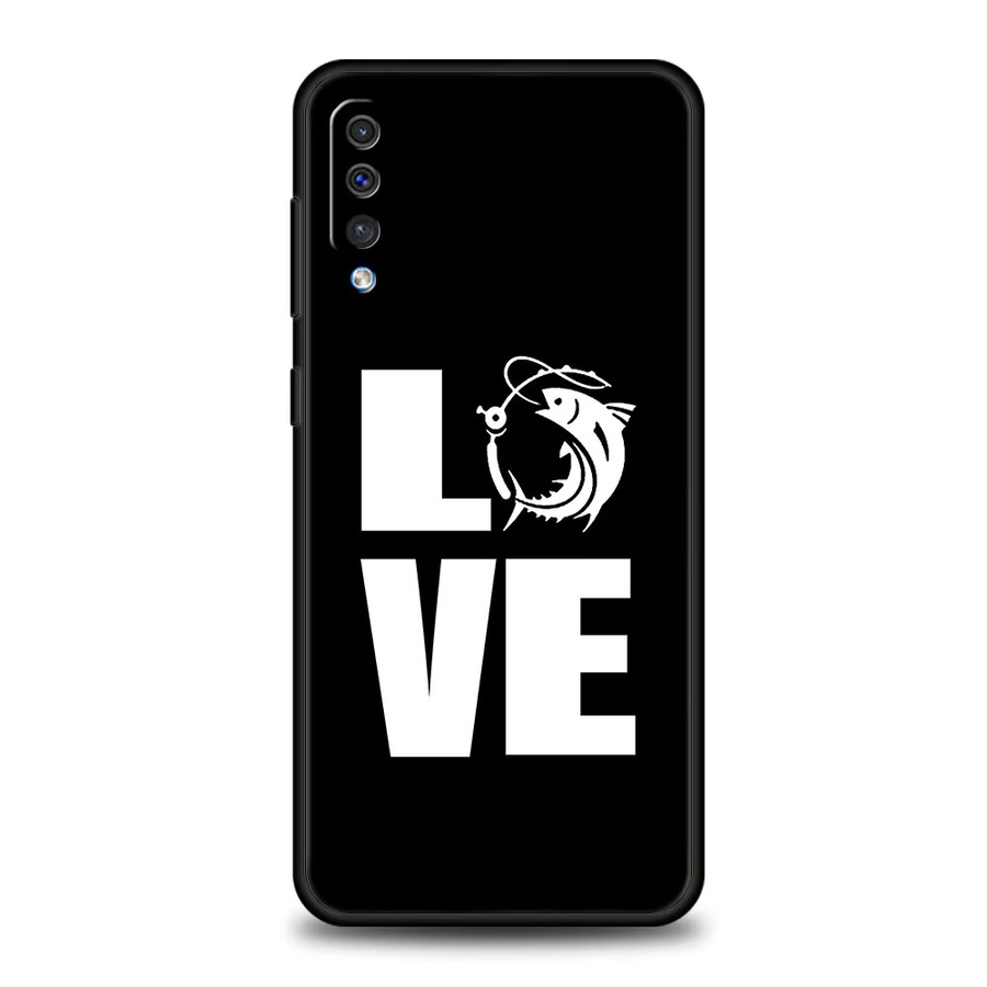 Samsung Handyhülle mit Karpfen Angler Motiv für verschiedene Modelle wie A54 A52 A24 A14 A50 A70 A10 A30 A40 A20S A20E A06 A12 A22 A34 A42 A32 5G A04s A16 - Bild 2
