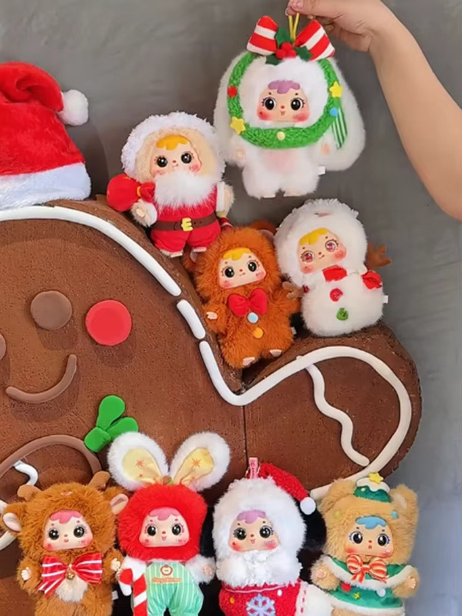 Samuel Sanxiaomao Blindbox Weihnachten, Taschenanhänger, Plüsch / Textil - Bild 3