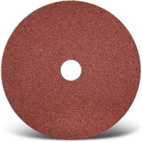 MENZER Doppel-Schleifscheiben für Metall und Universal, Durchmesser: 406 mm, Breite: 25 mm, Körnung K40, Farbe: Braun, 10er Packung - Bild 1