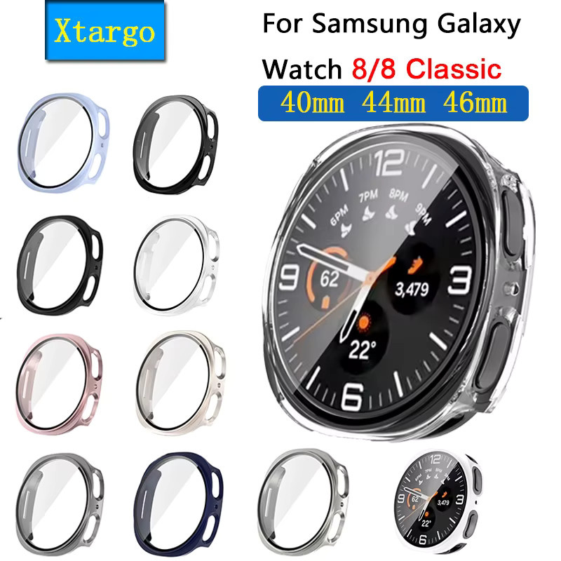 XTargo Uhrengehäuse für Samsung Galaxy Watch 8/8 Classic, PC, Weiß, Unisex - Bild 7