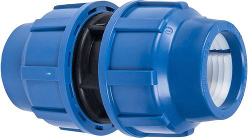 Cornat Kupplung aus Polypropylen in Blau - Bild 1