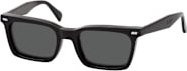 Gast UG01 Sonnenbrille, Vollrand, quadratisch, Kunststoff, Unisex, black grey - Bild 1