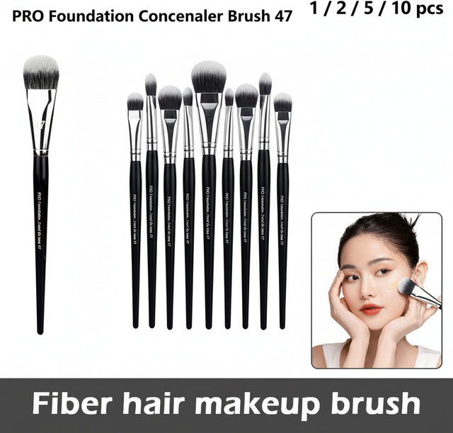 Sephora Nr. 47 Foundation-Pinsel, abgeschrägter Winkel, Unisex - Bild 1