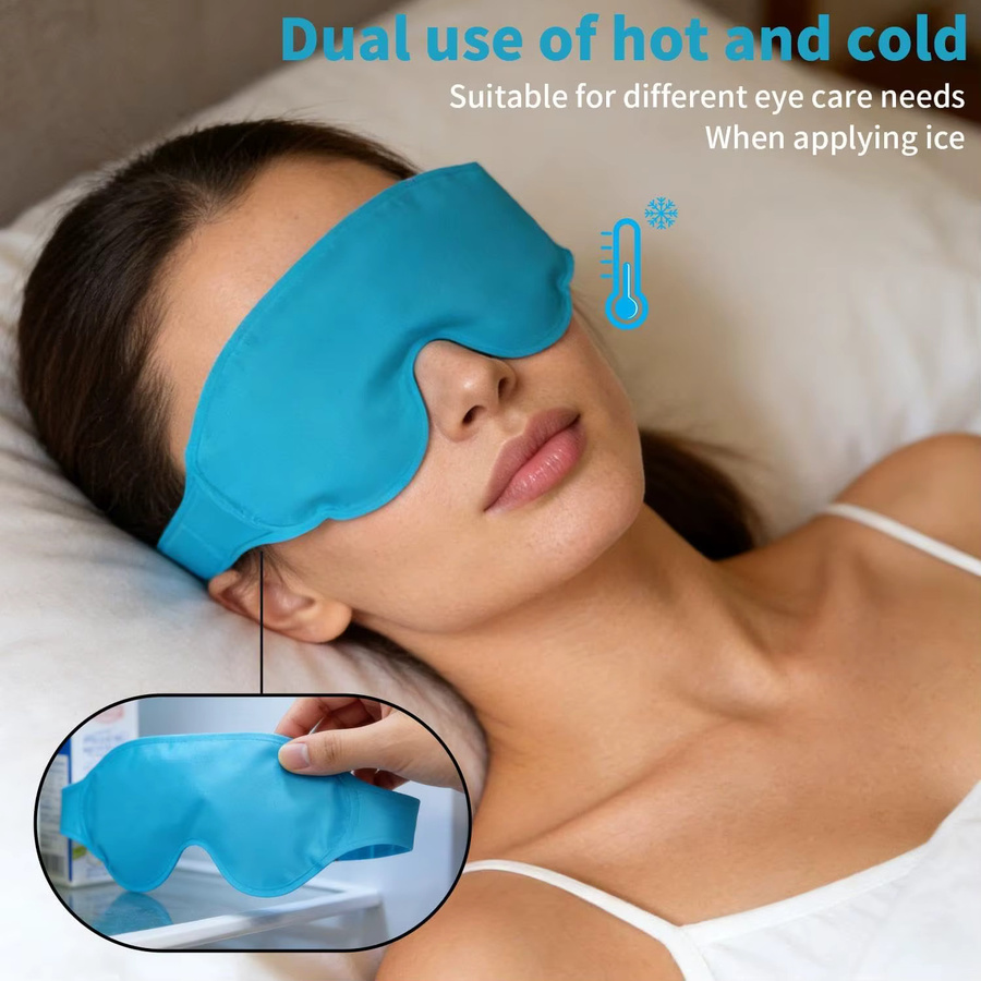 DUTRIEUX Gel-Augenmaske, Blau, Unisex - Bild 2
