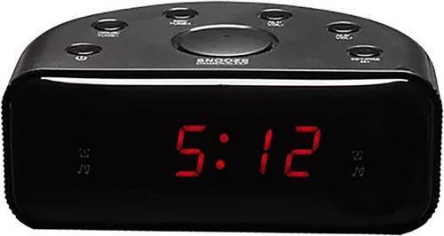 Denver CR-430MK2 Digitaler FM UKW Radiowecker mit Dual-Alarm und Snooze-Funktion, Schwarz - Bild 1