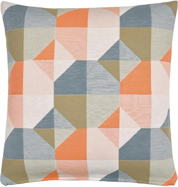 SVARTHÖ Bedruckte Kissenhülle mit Grafikdesign in Multicolour, B/B/B: 50 x 50 x 50 cm - Bild 1