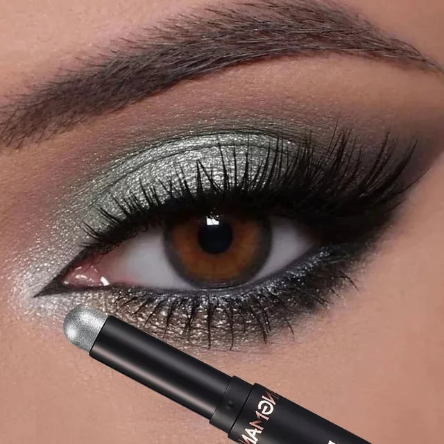 Lidschatten Stick, Silber, Matt, Glitter - Bild 1