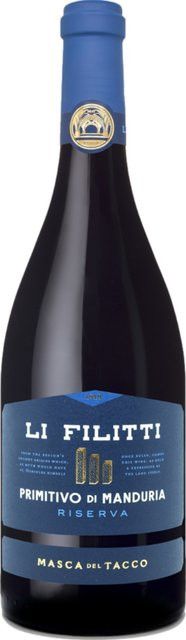 Masca del Tacco Primitivo Rotwein, Apulien, 2021, halbtrocken, 0,75 l - Bild 1