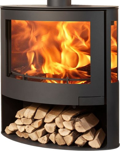 PANADERO Kaminofen Iris aus Stahl in Schwarzmetallic mit 7,8 kW Leistung - Bild 1