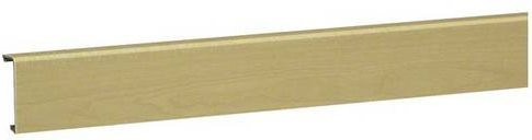 Hager Tehalit Sockelleistenkanal Oberteil SL 200552D3 Ahorn, Länge: 2000 mm - Bild 1