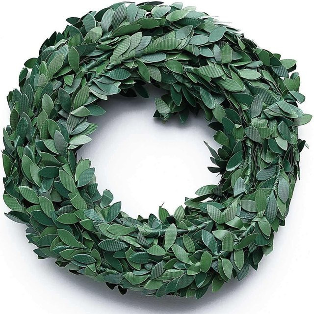 Künstlicher Efeublatt Kranz von smr in Grün für Hochzeit, Weihnachten und Outdoor-Dekoration, Länge: 5 m bis 7,5 m - Bild 1