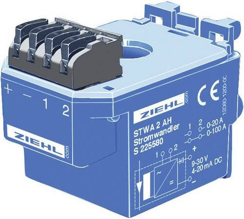 Ziehl STWA 2AH Stromwandler 100A blau - Bild 1