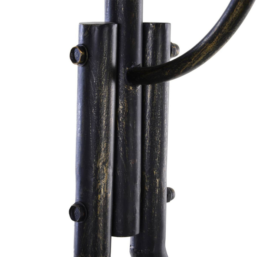 Outsunny Hollywoodschaukel für 2 Personen aus Metall mit Auflagen, Bronze/Schwarz, B/T/H: 167 x 123 x 175 cm - Bild 3