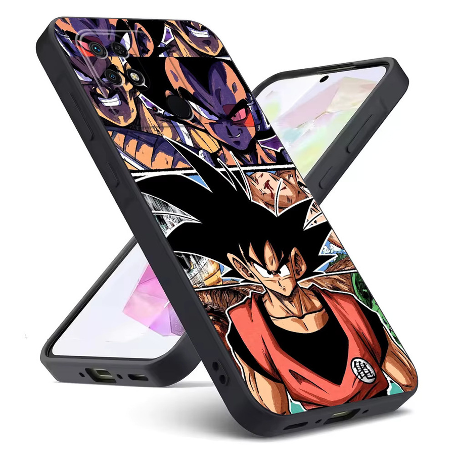 Schwarze weiche Handyhülle mit Dragon Ball Dashing Goku Design für Xiaomi Redmi 13C 14C 12C 10 9 A5 K40 K80 Pro A3 A4 A1 A2 Plus - Bild 7