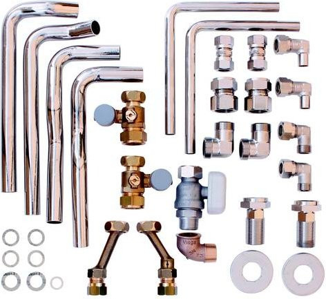 Vaillant Anschlussset 20201903 in Silber - Bild 1