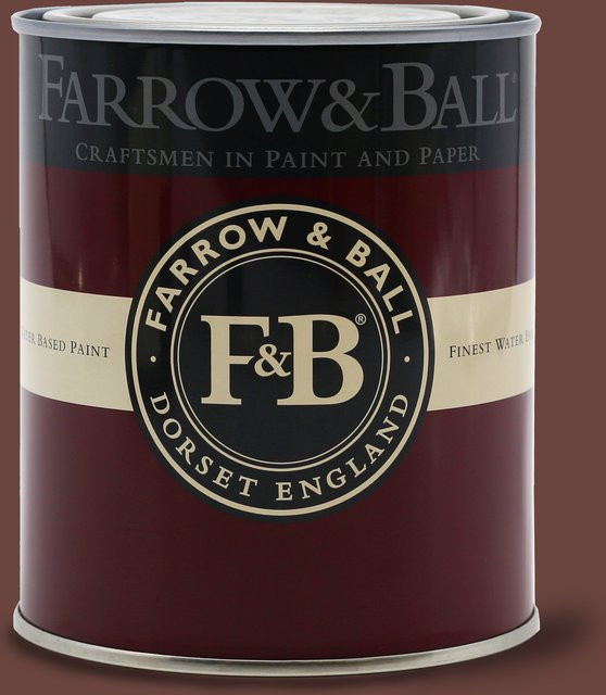 Farrow & Ball Modern Emulsion Archiv Colour Deep Reddish Brown W101, 5 l - Bild 1