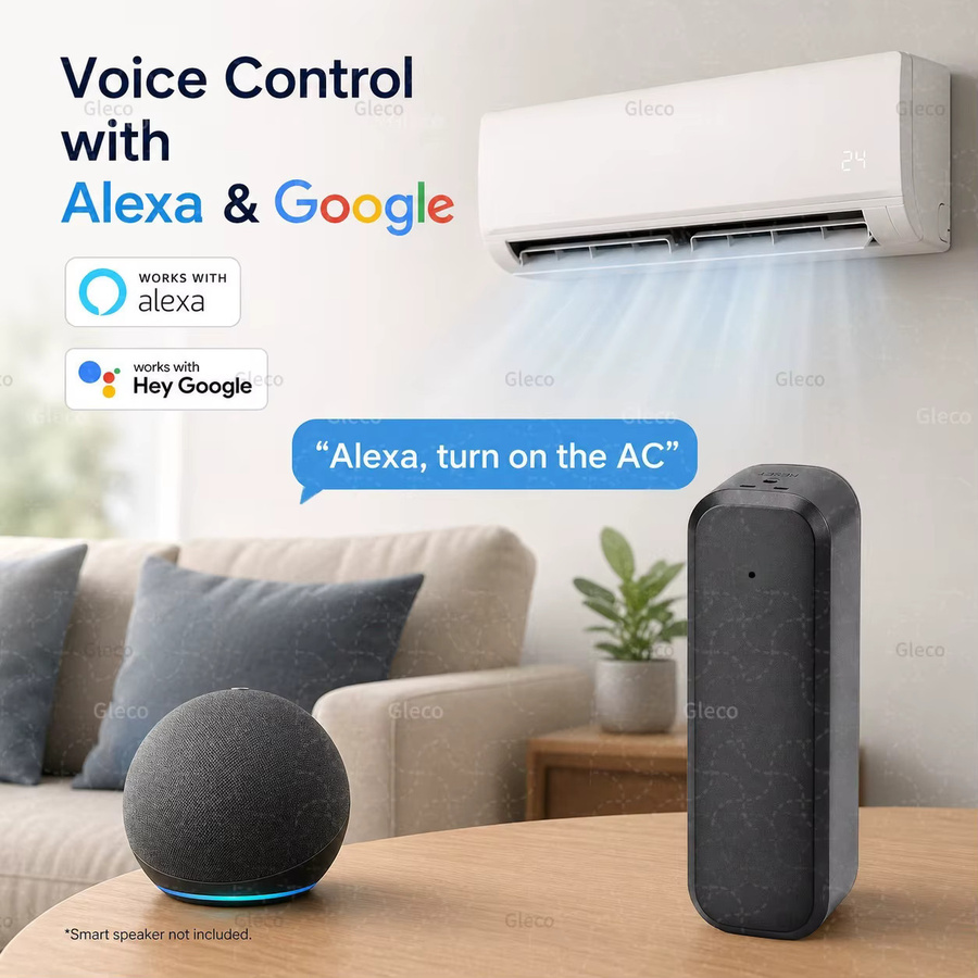 Tuya Zigbee Smart Home Controller mit IR-Fernbedienung, Temperatur- und Feuchtigkeitssensor in Schwarz für 2MQTT und Tuya Gateway - Bild 3