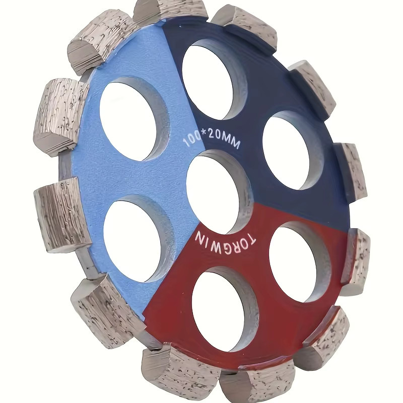 TORGWIN Diamant-Sägeblatt mit U-förmiger Turbofelge und verstärkter Mitte für Winkelschleifer, Durchmesser: 100 mm, ideal zum Schneiden von Porzellanfliesen, Keramik, Marmor und Granit - Bild 2