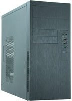 Chieftec HO-11B Tower PC-Gehäuse in Schwarz für Micro-ATX mit 350W Netzteil - Bild 1